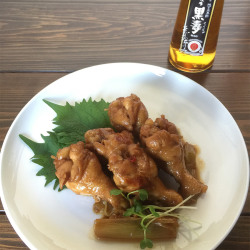 黒酢deやわらか!手羽元と長ねぎのさっぱり煮